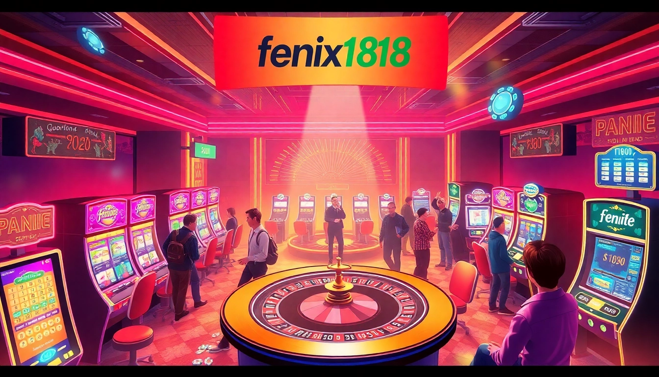 Experience thrill and excitement at fenix168’s vibrant online casino featuring exhilarating gameplay.