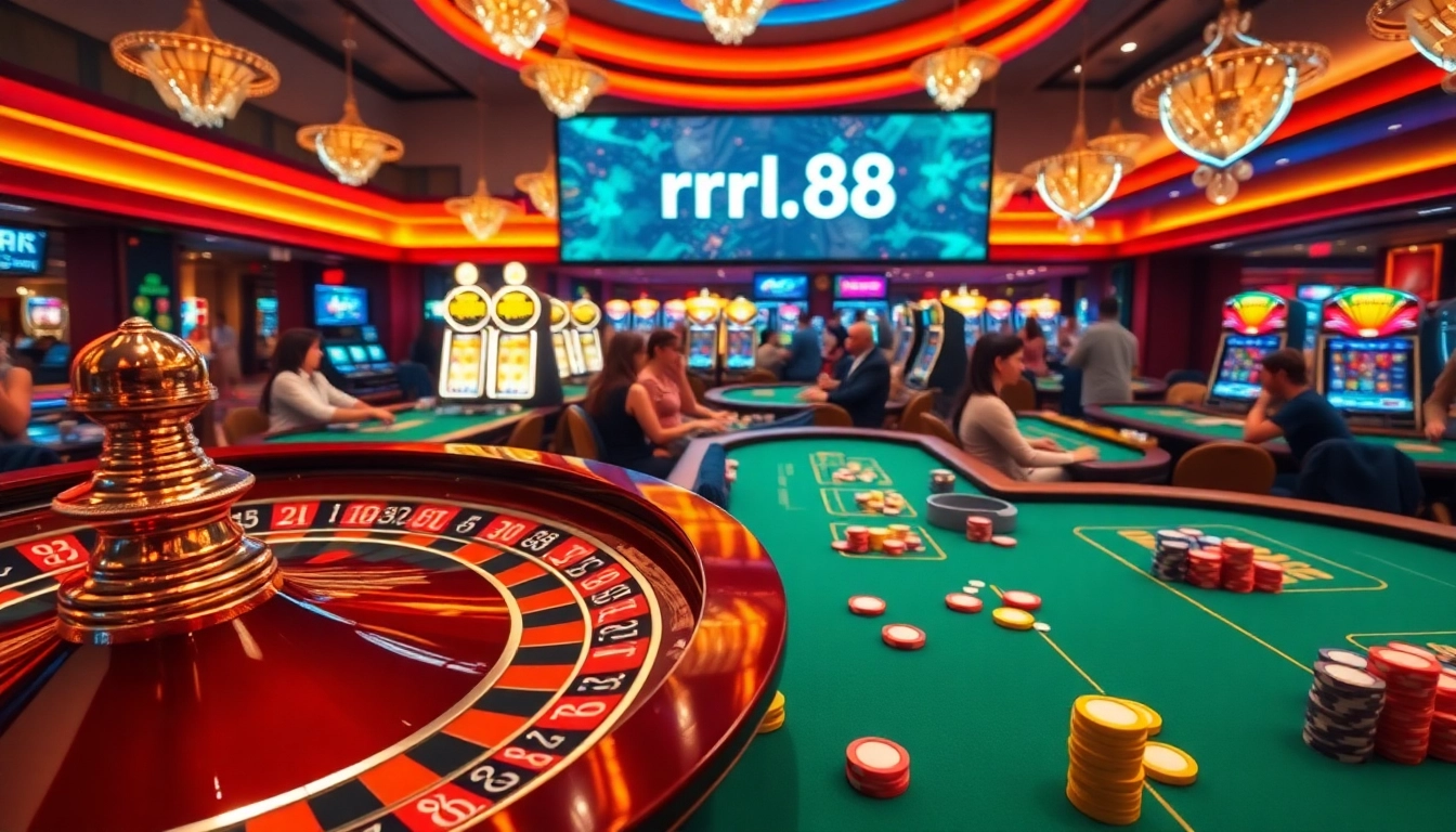 Experience real-time gambling with the rr88 link featuring exciting card games at a vibrant casino.