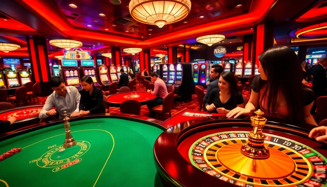 Exciting game night at a casino featuring the rr88 link for your online betting needs.