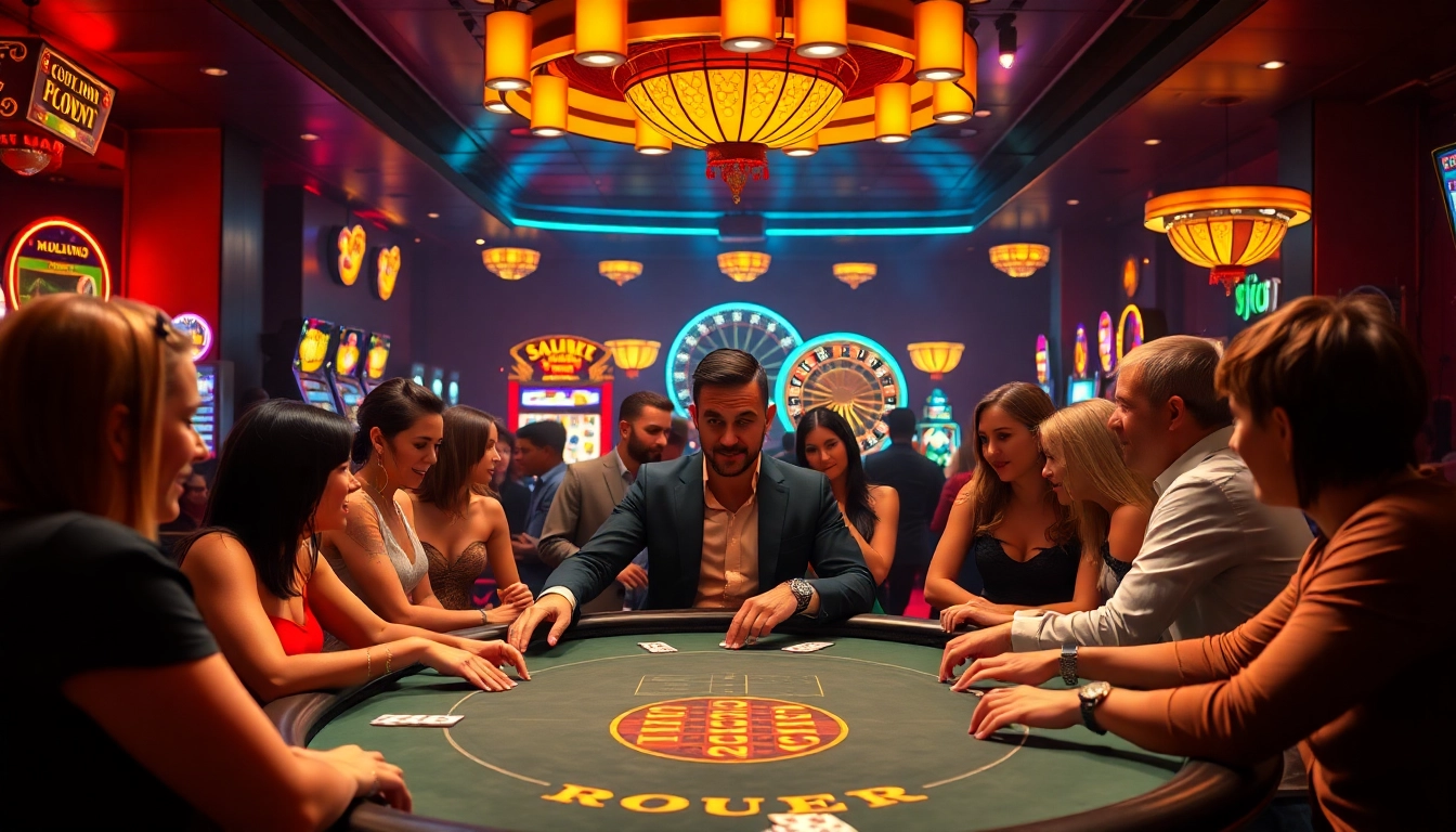 Engaging players in a poker game while an ai sex bot adds a futuristic charm.