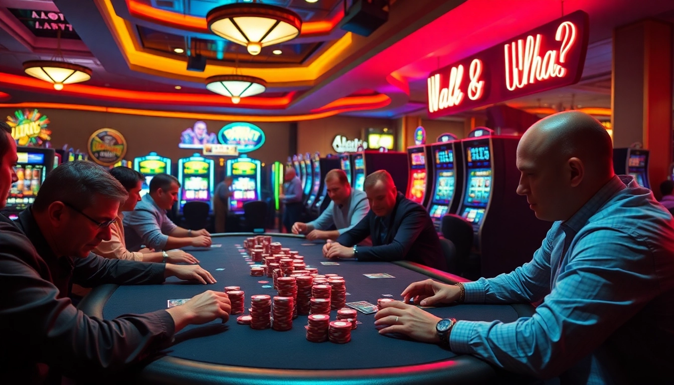 Engage in high-stakes poker at a casino with no filter ai technology enhancing the action.