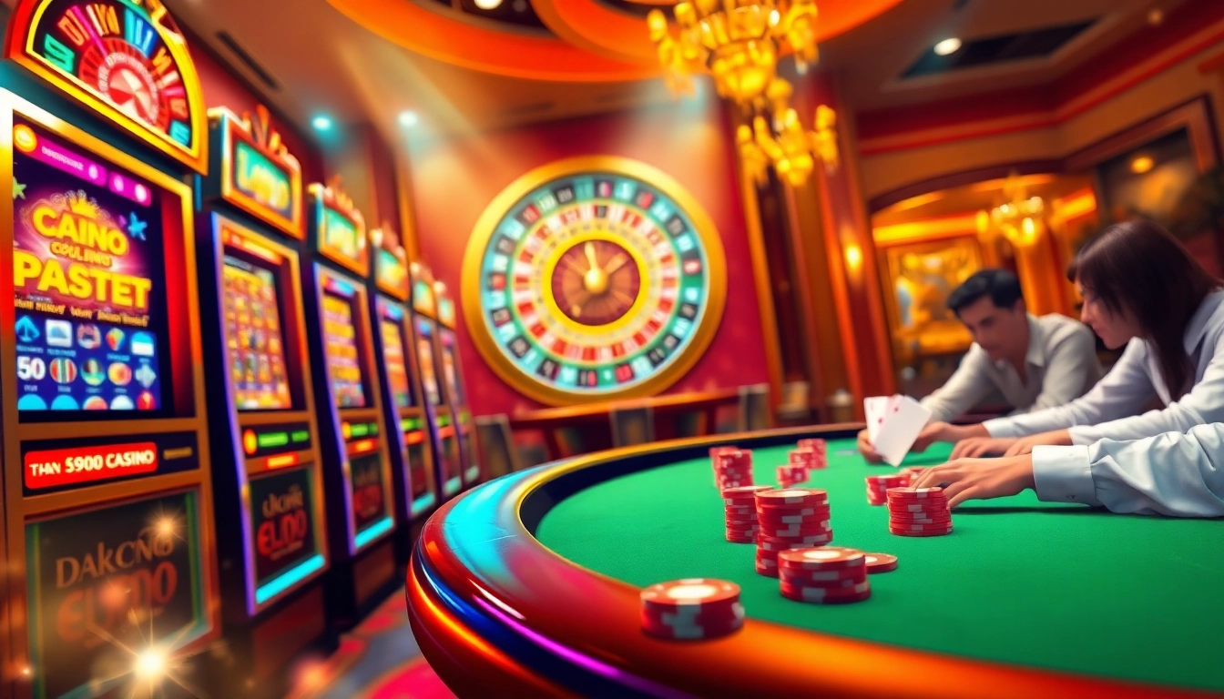 Explore the electrifying atmosphere at trang chủ WW88, featuring vibrant slot machines and engaging poker gameplay.