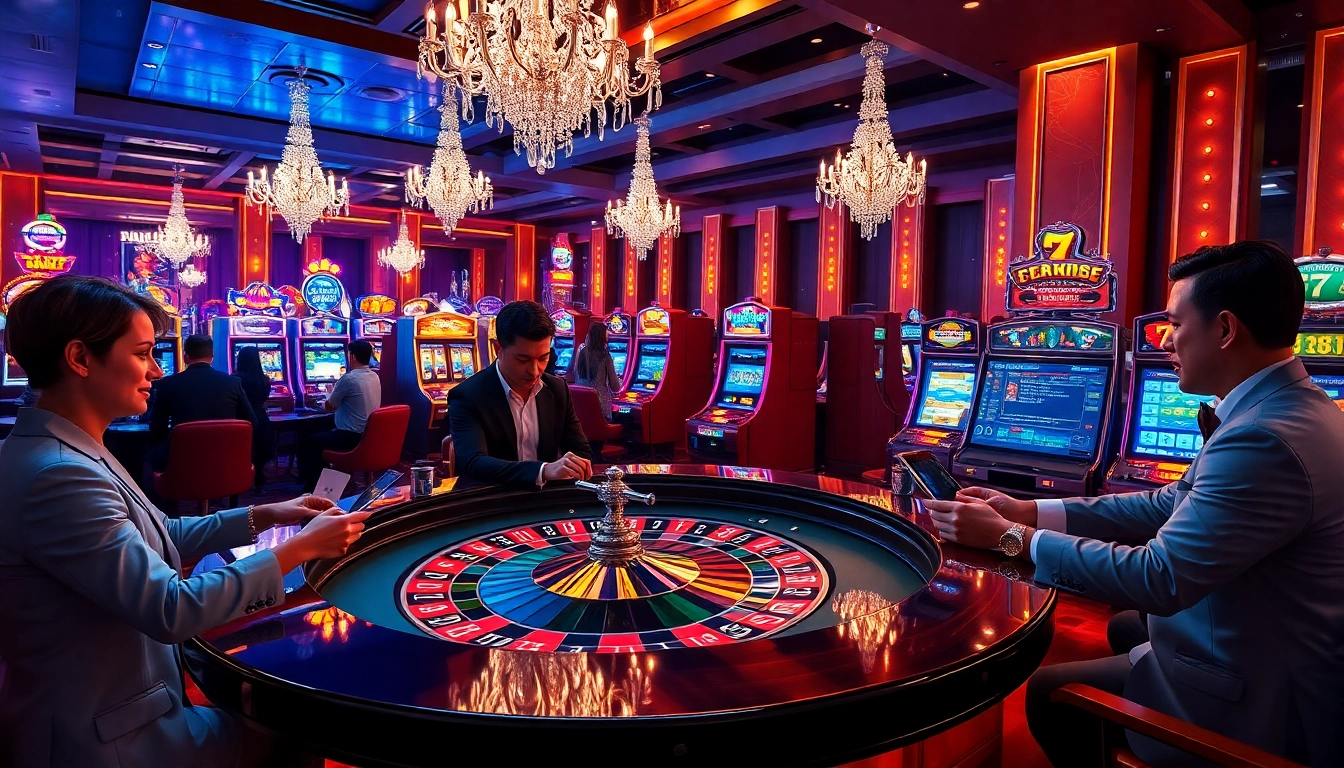 Experience the thrill of betting at 78winni net with luxurious casino games including roulette, cards, and vibrant slot machines.