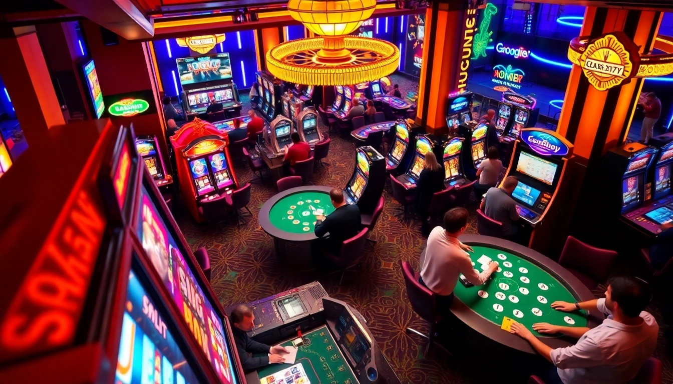 Experience the thrill at a casino utan licens with diverse games and vibrant atmosphere.
