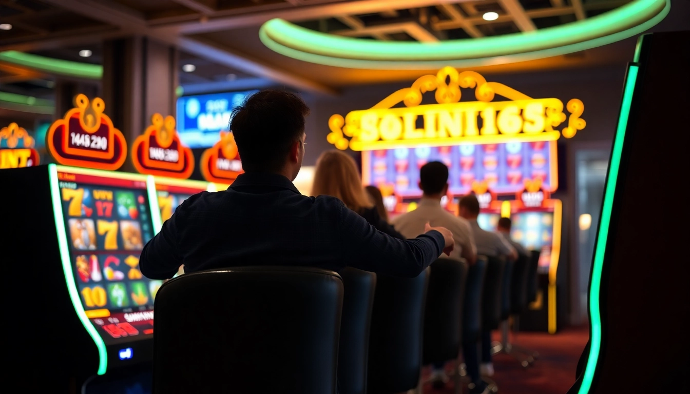 Rayakan permainan menang di situs slot gacor dengan mesin slot modern bersinar.